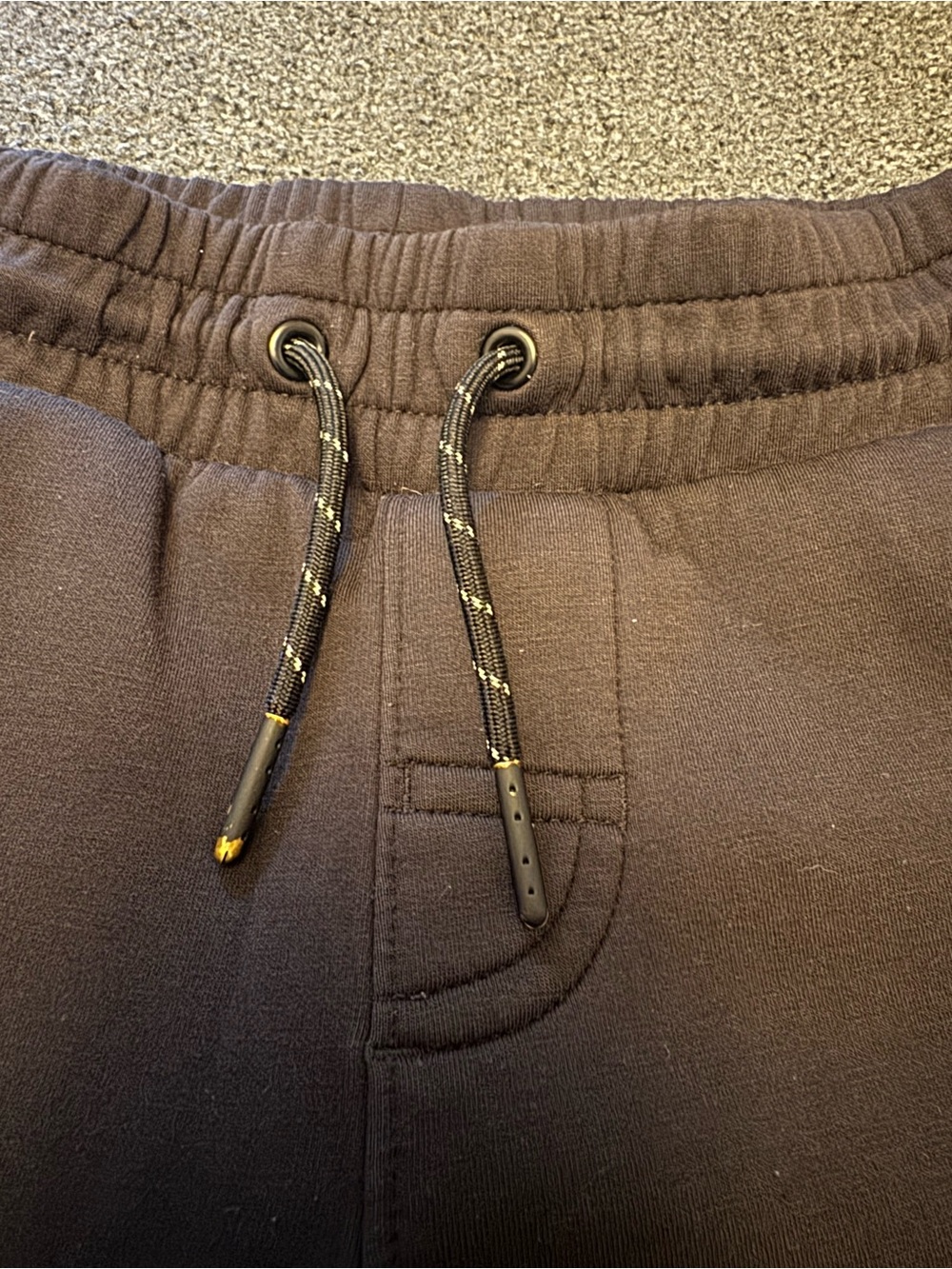 2 Pair Member’s Mark Boys Active Tech Joggers  Black & Burgundy Size 4/5 - Picture 4 of 11
